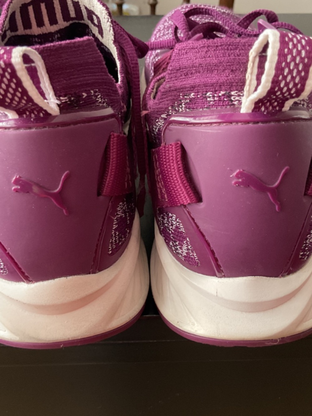 Puma Stretch Lace Up Purple Size 8 - Picture 8 of 9